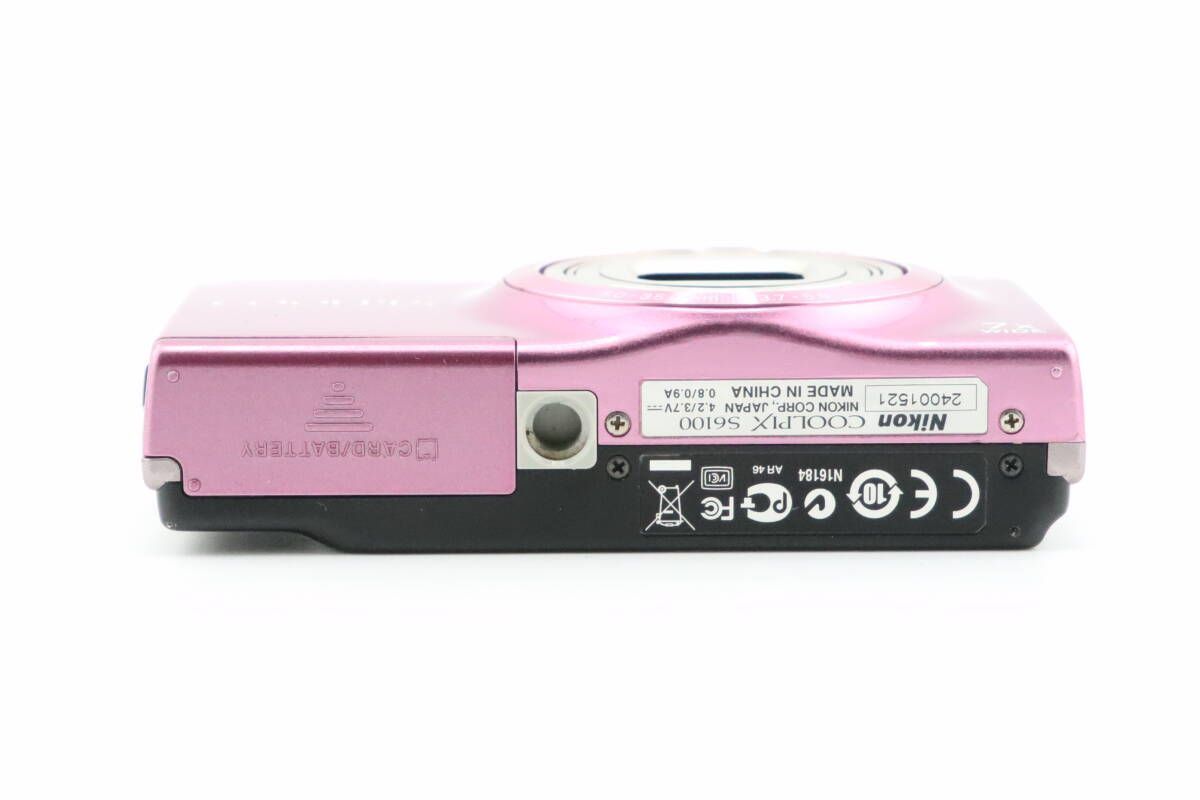 Nikon ニコン　coOLPIX デジカメ　s6100 ピンク Nikon ニコン COOLPIX S6100 ピンク 動作品+充電器等付属 Amazon
