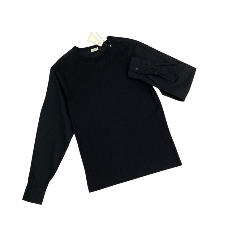 ドリスヴァンノッテン　シルクトップス　黒 dries van noten シルクトップス ブラック