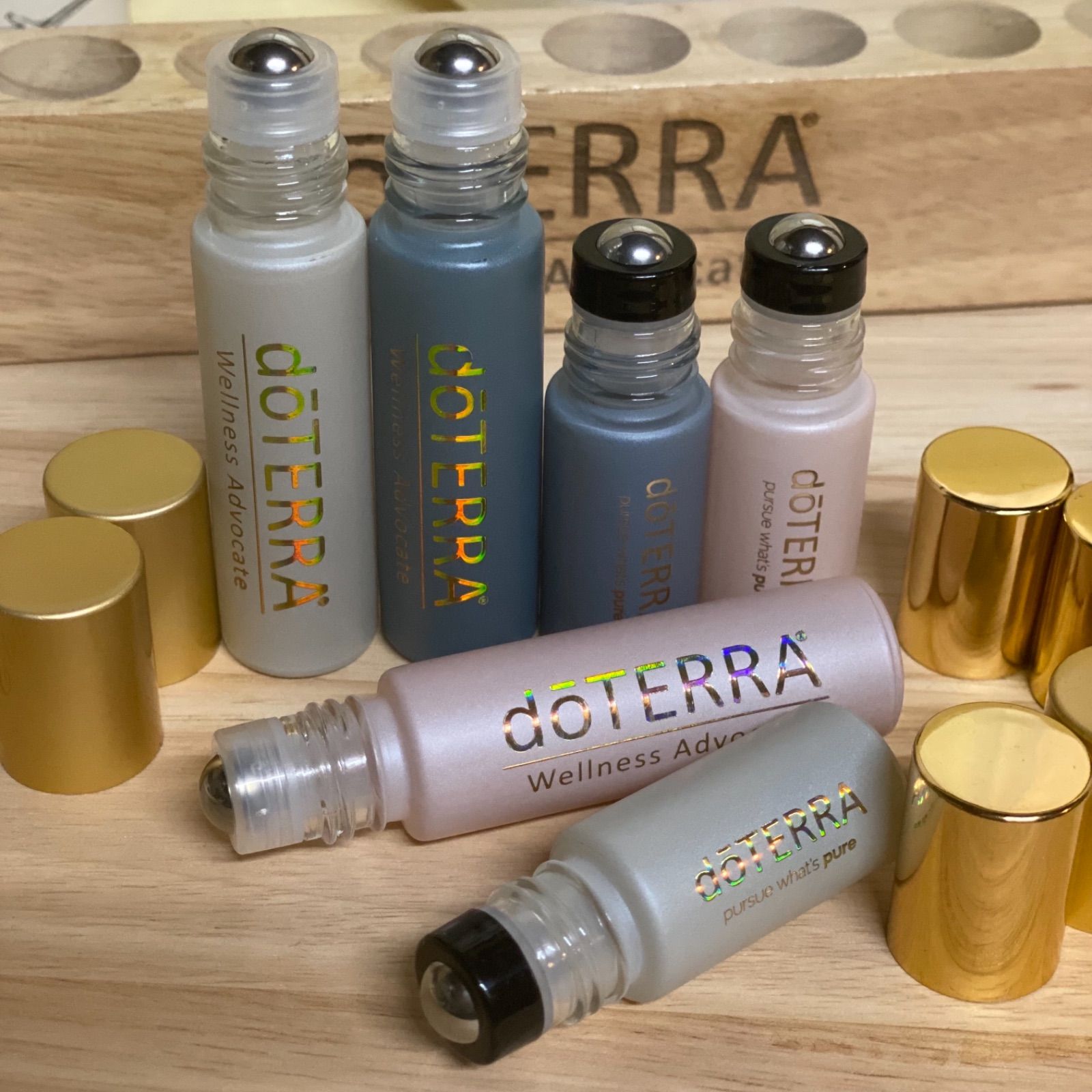 新品未使用】ドテラ ロールオンボトル スモーキー ６本セット doTERRA