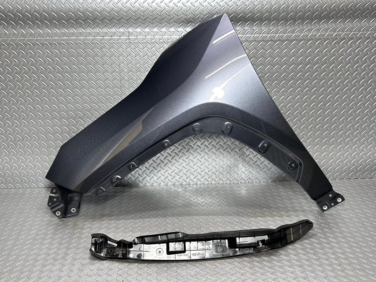 送料無料【新車外し】50系RAV4 純正フェンダー左 プロテクタ付 灰ガンメタリック1G3グレーメタリック MXAA52/MXAA54/AXAH52/AXAH54 (23100193)