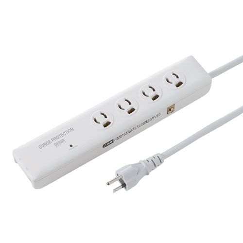 5個セット サンワサプライ 高性能雷ガードタップ TAP-SP311TELX5