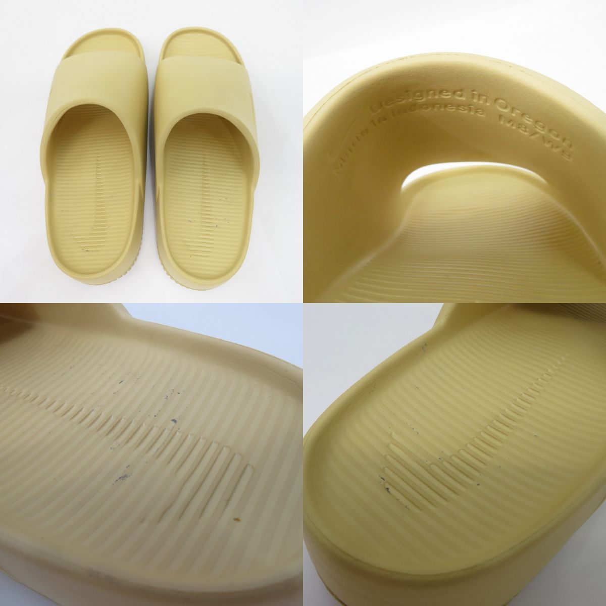 NIKE CALM SLIDE ナイキ カーム スライド FD4116-200 US8/26cm 箱有 ※中古