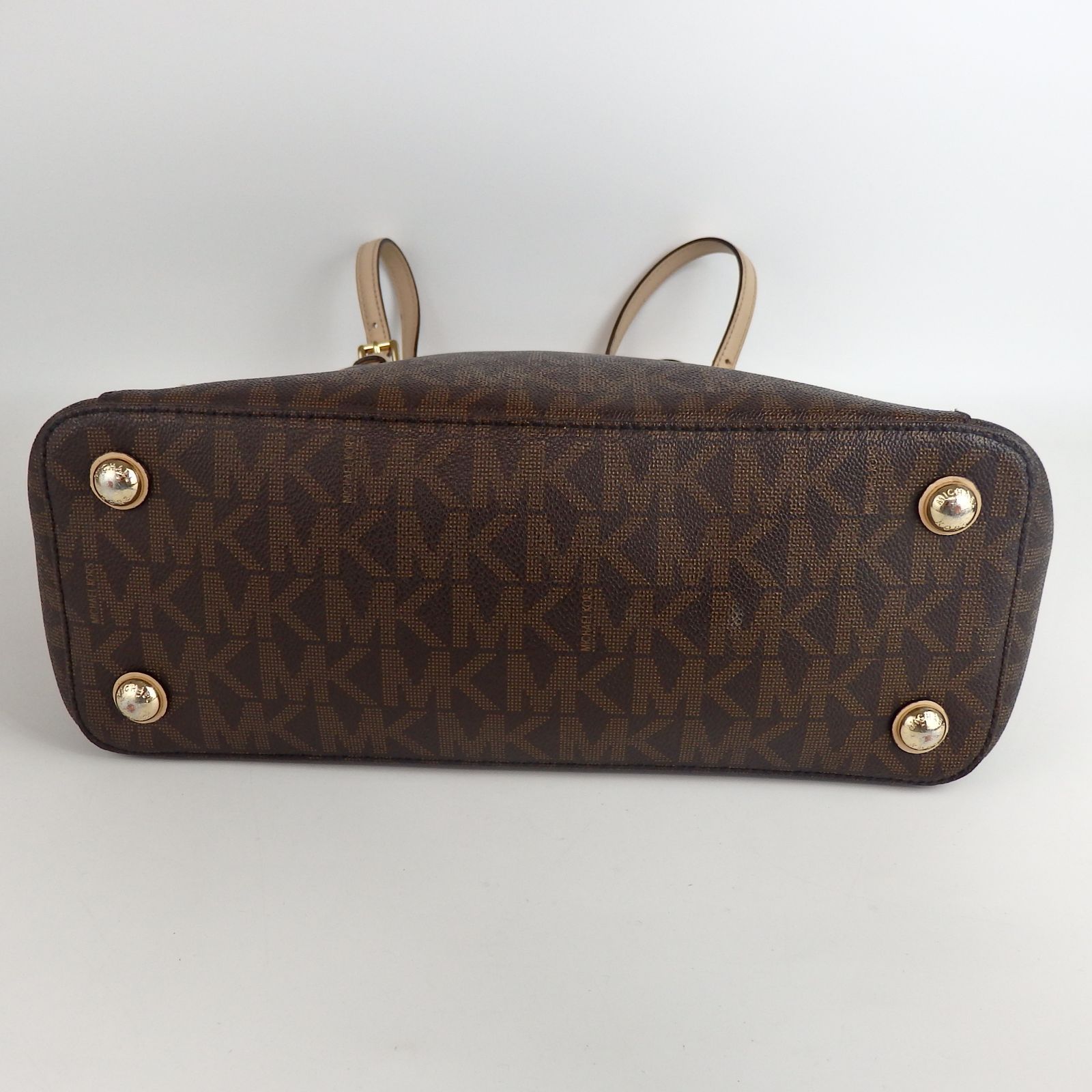 レディース 【MICHAEL KORS】マイケルコース MK柄 総柄 MKロゴ トート 
