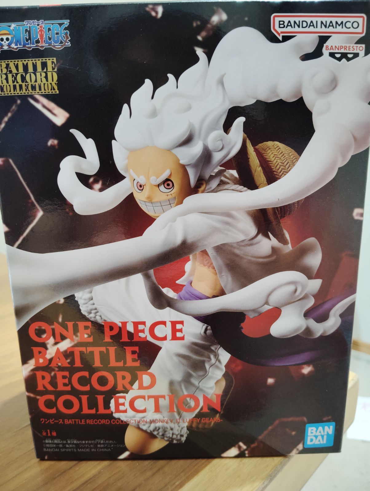ルフィ フィギュア BATTLE RECORD COLLECTION GEAR5 ONE PIECE MONKEY D.LUFFY GEAR 5 BATTLE RECORD COLLECTION