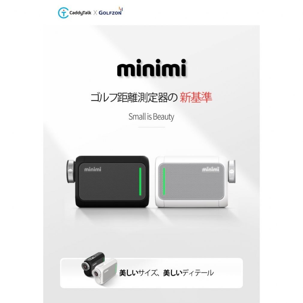 新品 CaddyTalk minimi キャディトーク ミニミ ゴルフ用 レーザー距離