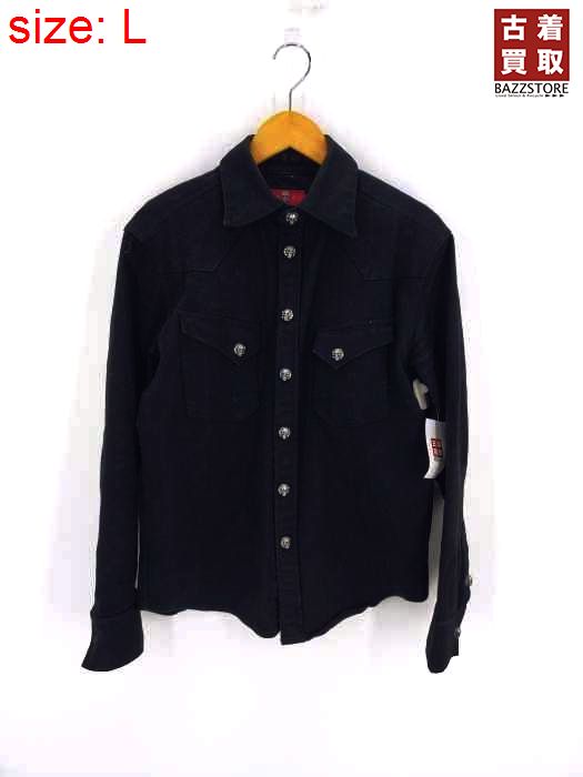 クリームソーダ CREAM SODA スカルボタン デニムウエスタンジャケット