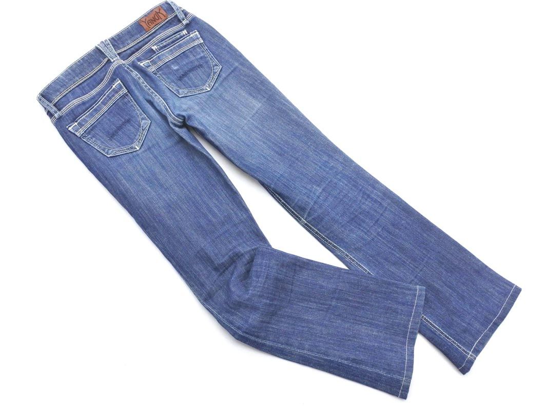 【美品】YANUK ブーツカットデニム 23 フレアデニム　ヤヌーク　ダメージ YANUK ヤヌーク】デニム ブーツカット | BRAND,YANUK（ヤヌーク