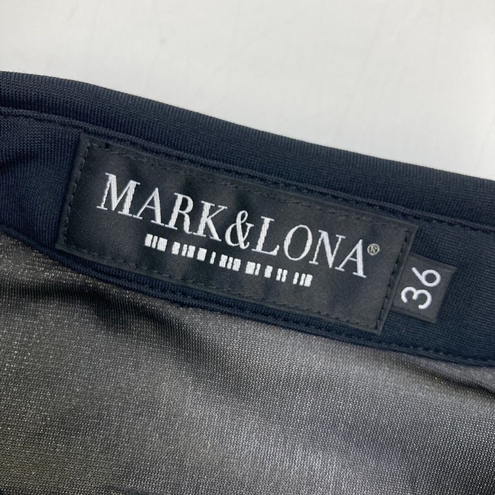 激安販売、最安価に挑戦。 サイズ 36 MARK-LONA マークアンドロナ ノースリーブポロシャツ ブラック系 240101525538 ゴルフウェア レディース ストスト 使い心地が良い