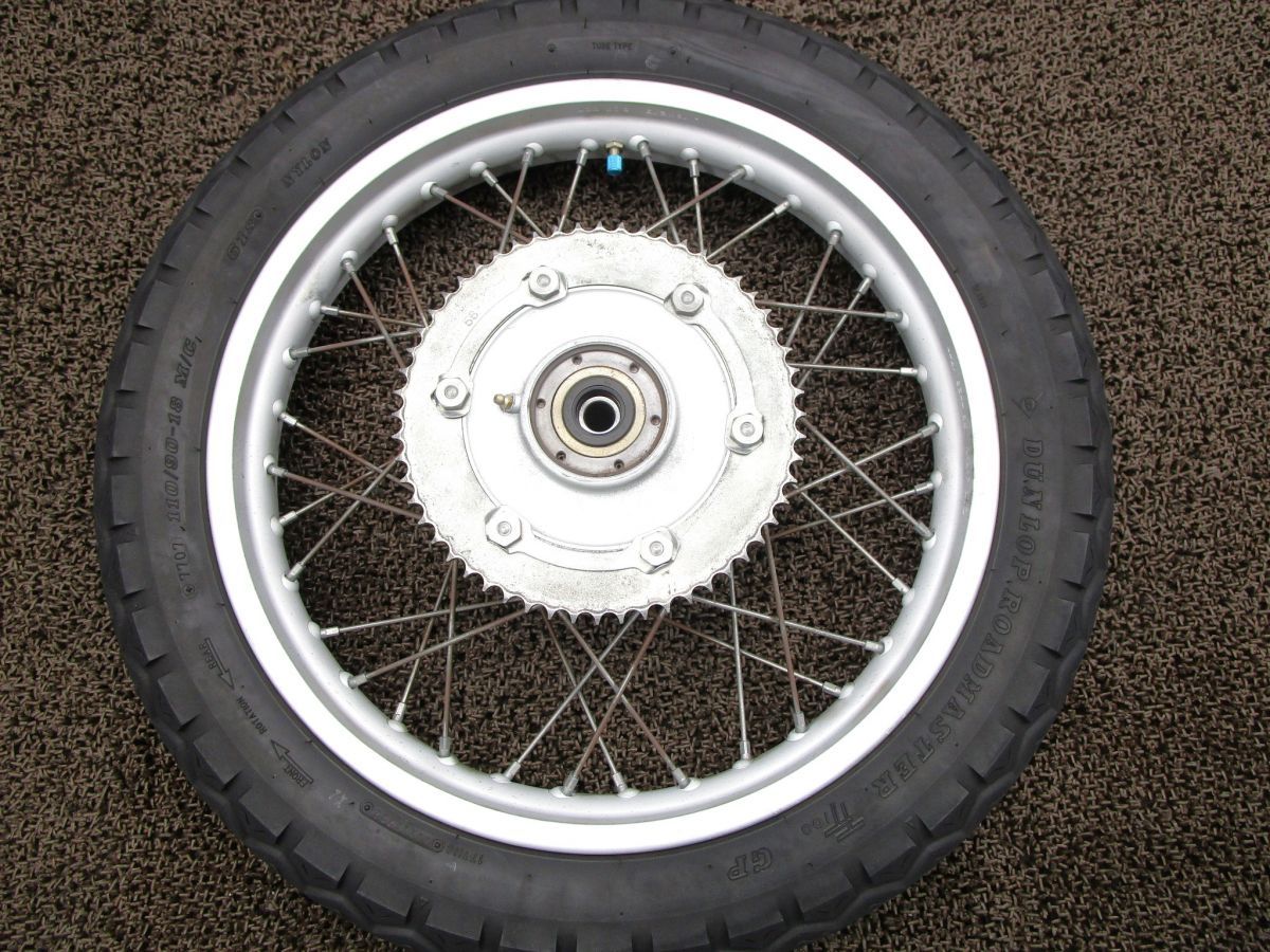 SR400 リアホイール スプロケット □A1840 RH01J ヤマハ H313E キャブ車