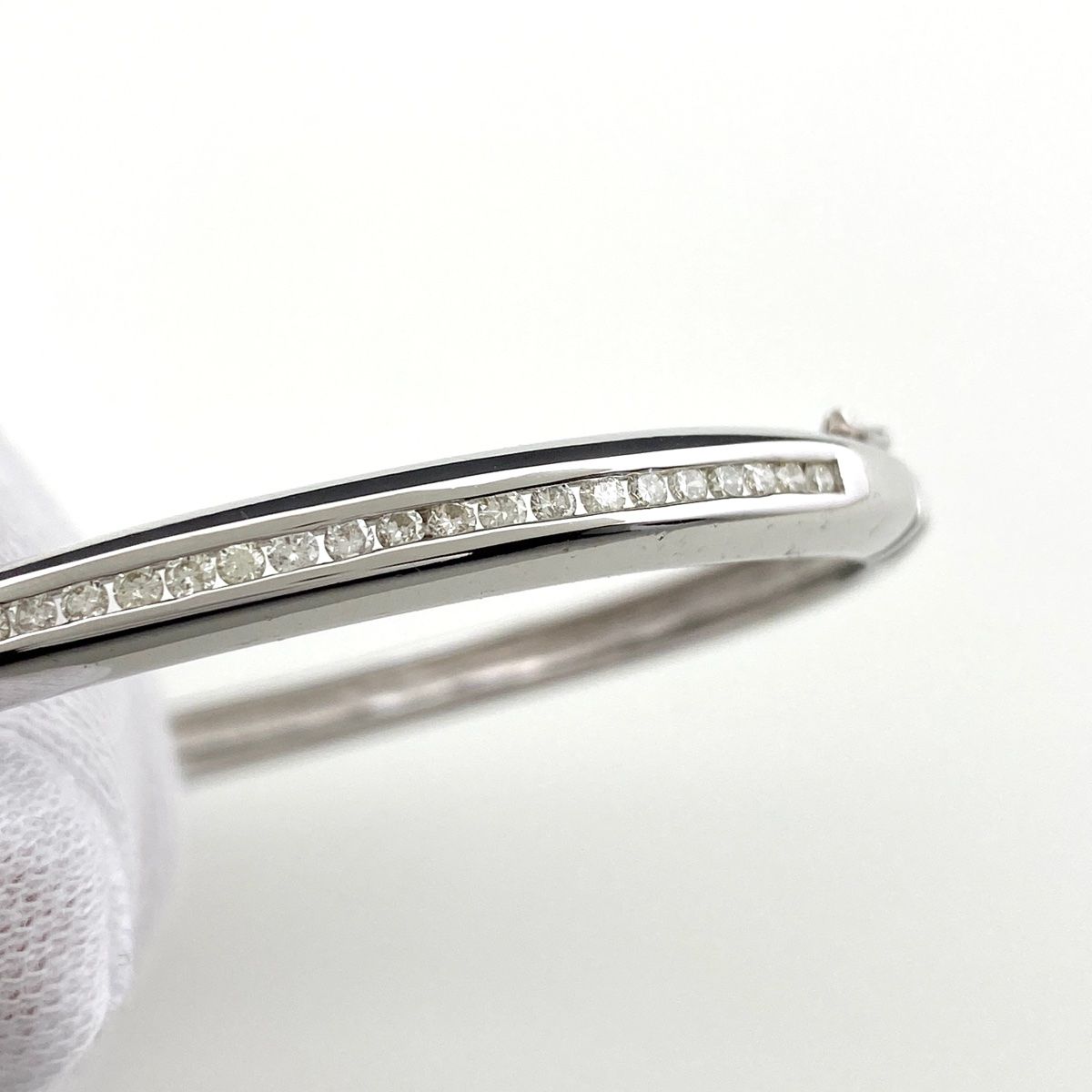 メレダイヤ デザインブレスレット YG イエローゴールド 腕輪 メレダイヤ ブレスレット K14 ダイヤモンド レディース