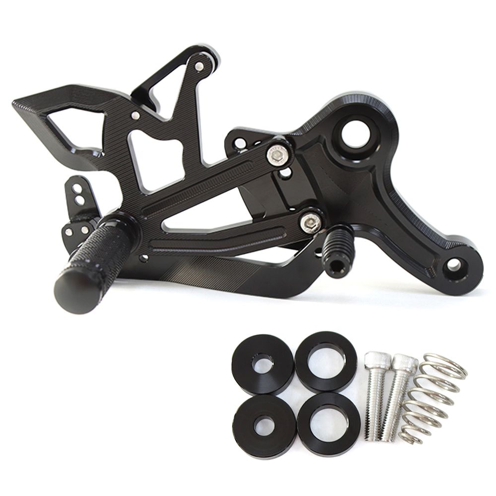 二輪フットレストリアセットリアセットフットペグペダルフットペグフットレスト