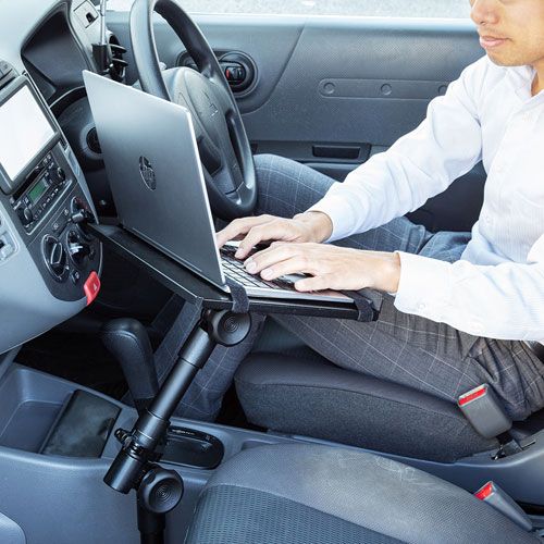 サンワサプライ 車載用ノートパソコン台 CAR-SPHLD1 WWW_MEBLE-SODAR_PL