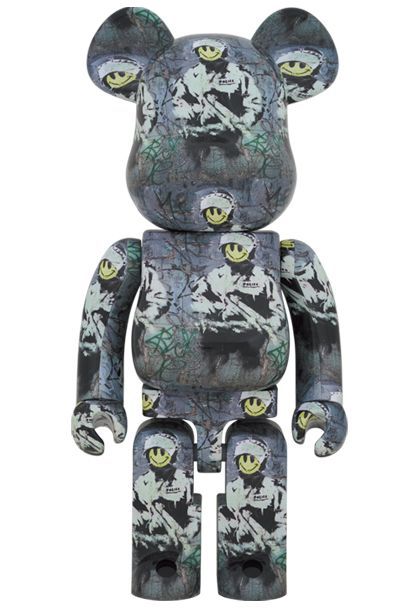 MEDICOM TOY｜メディコムトイ BE RBRICK RIOT COP 1000％ ベアブリック ライオットコップ BRANDALISM BANKSY ブランダリズム バンクシー