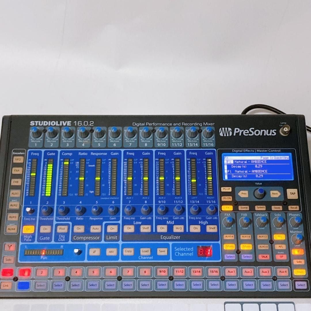 Presonus StudioLive 16.0.2デジタルミキサー プレソナス