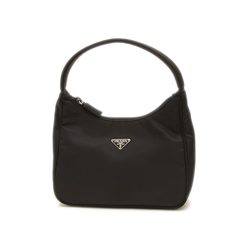 PRADA ハンドバッグ プラダ ブラック ヴィンテージ 名作 良品 MV519 プラダ ハンドバッグ ナイロン ブラック MV519 - メルカリ