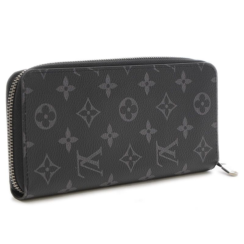 極美品 Louis Vuitton エクリプス モノグラム ジッピーウォレット 極美 ルイヴィトン モノグラム エクリプス ジッピーウォレット