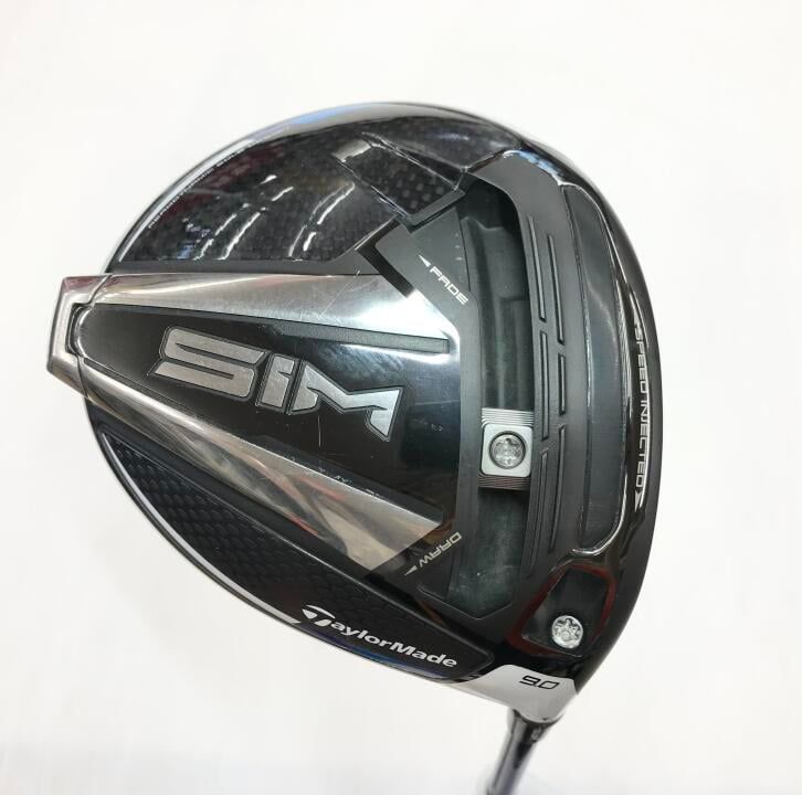 【即納】SIM | 9.0 | S | TENSEI SILVER TM50(SIM2 純正シャフト） | 中古 | ドライバー | テーラーメイド