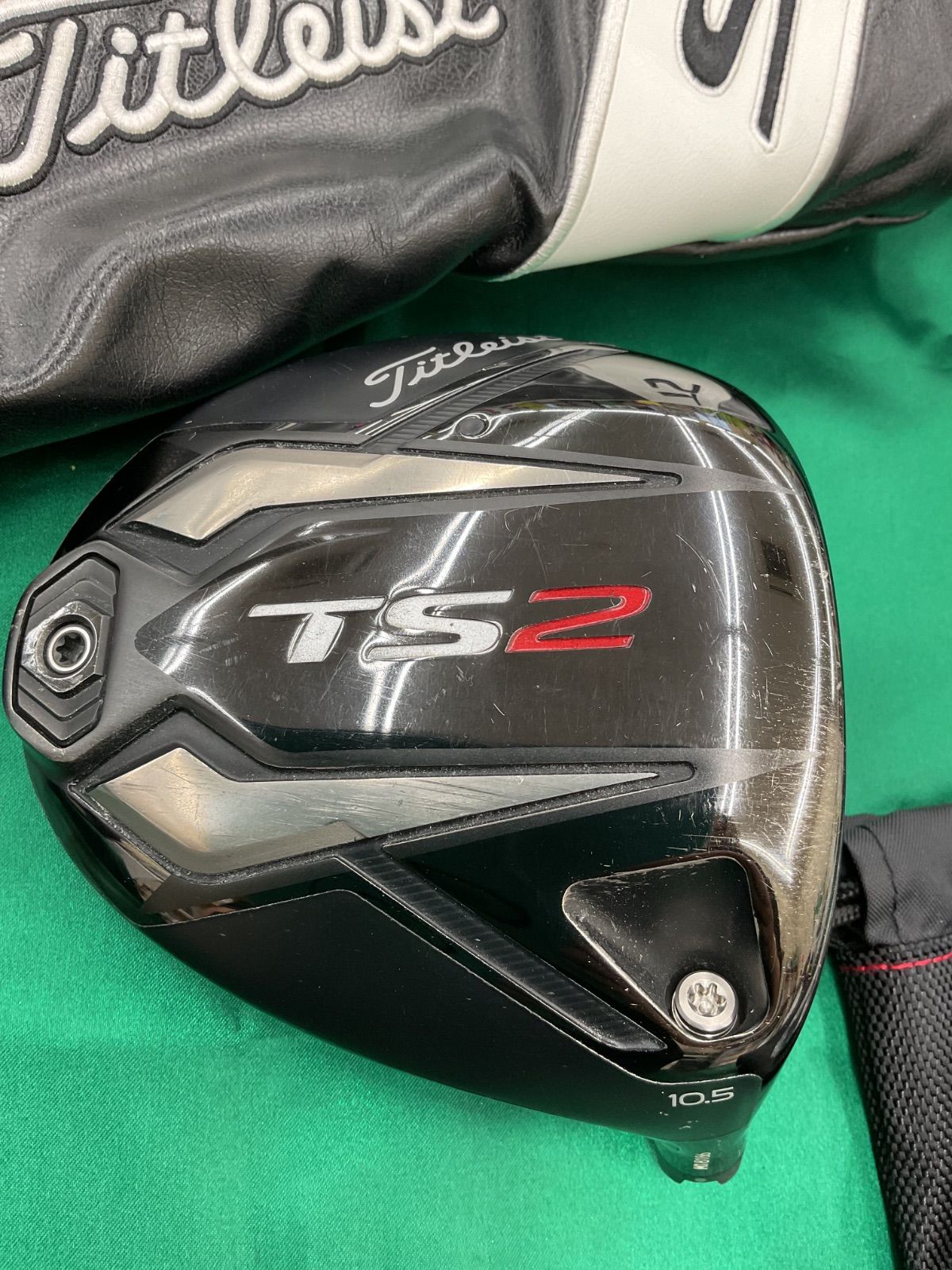 タイトリスト　TS2 7Wヘッドのみ タイトリスト TS2 ヘッドのみ 10.5度 カバー汚い レンチ付き