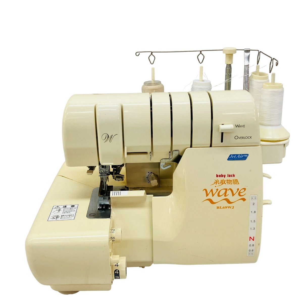 baby lock JUKI ベビーロック 糸取物語 BL251 ロックミシン 手芸 裁縫 ハンドクラフト＊ジャンク品