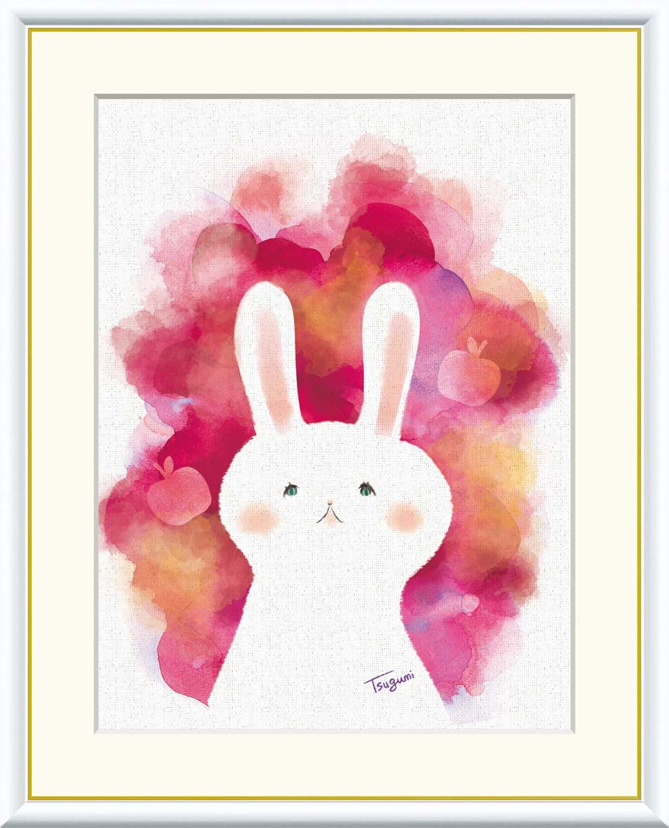 ☆清水 敦☆「チューリップグラスのサクランボ」銅版画 メゾチント 未