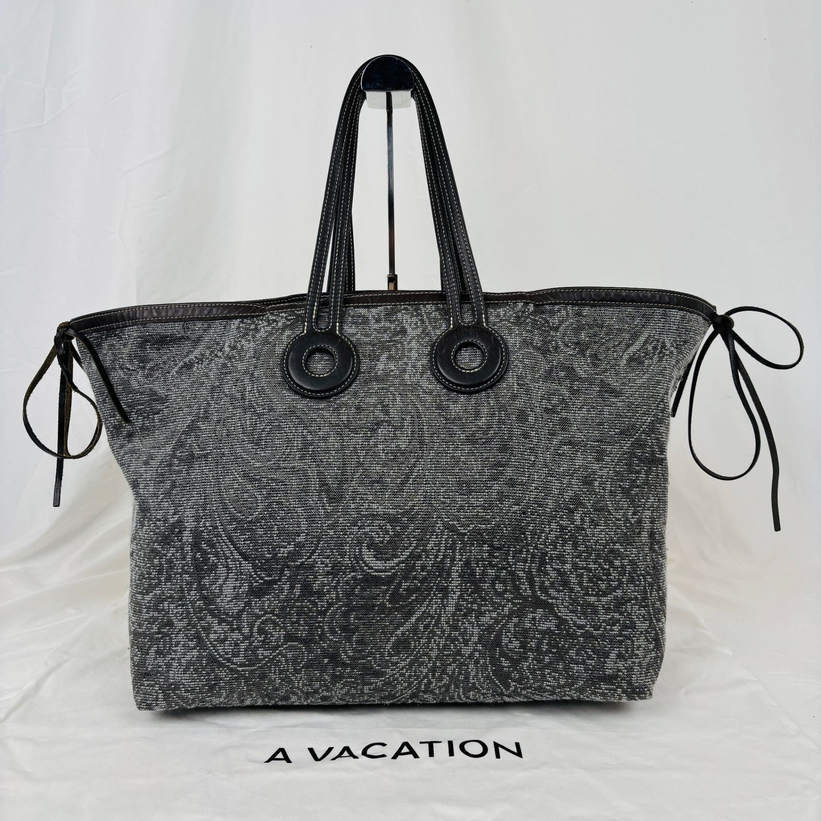 優雅な存在感で差をつける✨】 A VACATION トートバッグ ダンボトート  