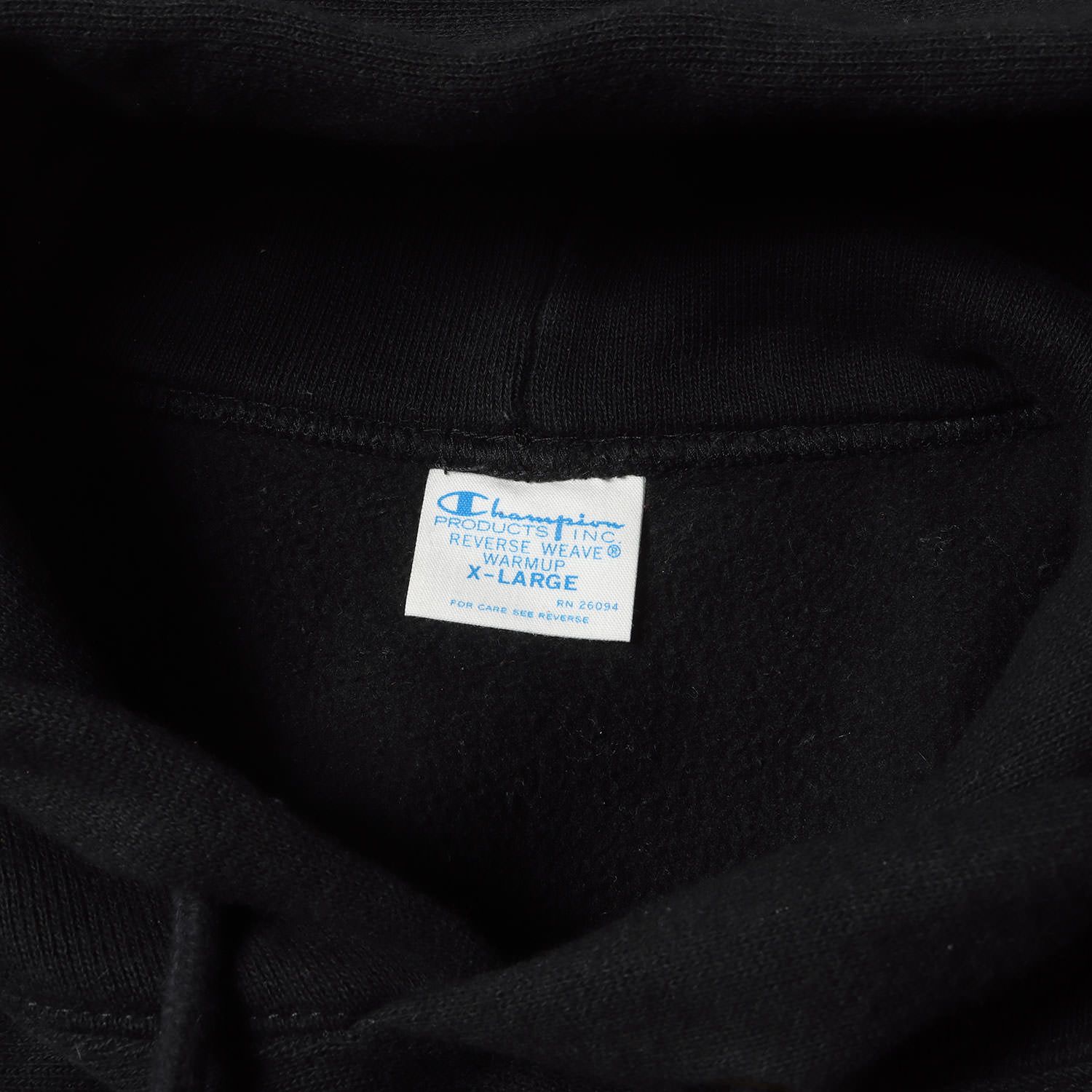 Champion チャンピオン パーカー ブラック 黒 サイズ:XL | 単色