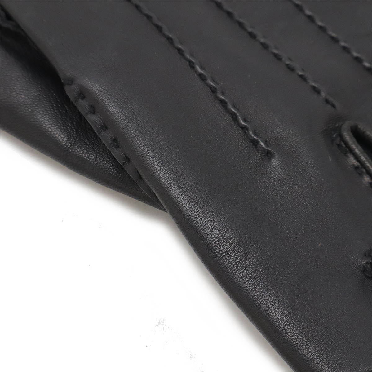 【美品】エルメス HERMES グローブ 手袋 セリエボタン HERMES エルメス ドライビンググローブ 切り替えレザーグローブ
