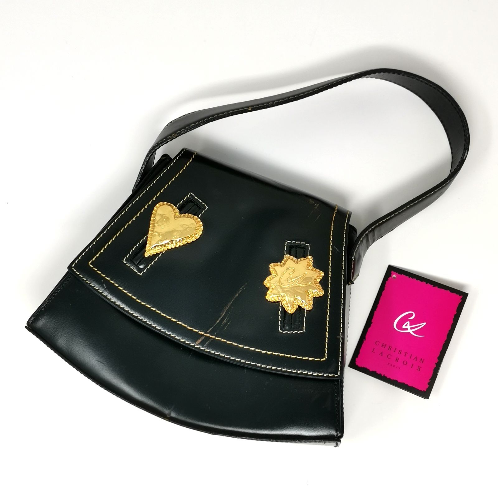 クリスチャン ラクロワ Christian Lacroix ブラック ゴールド