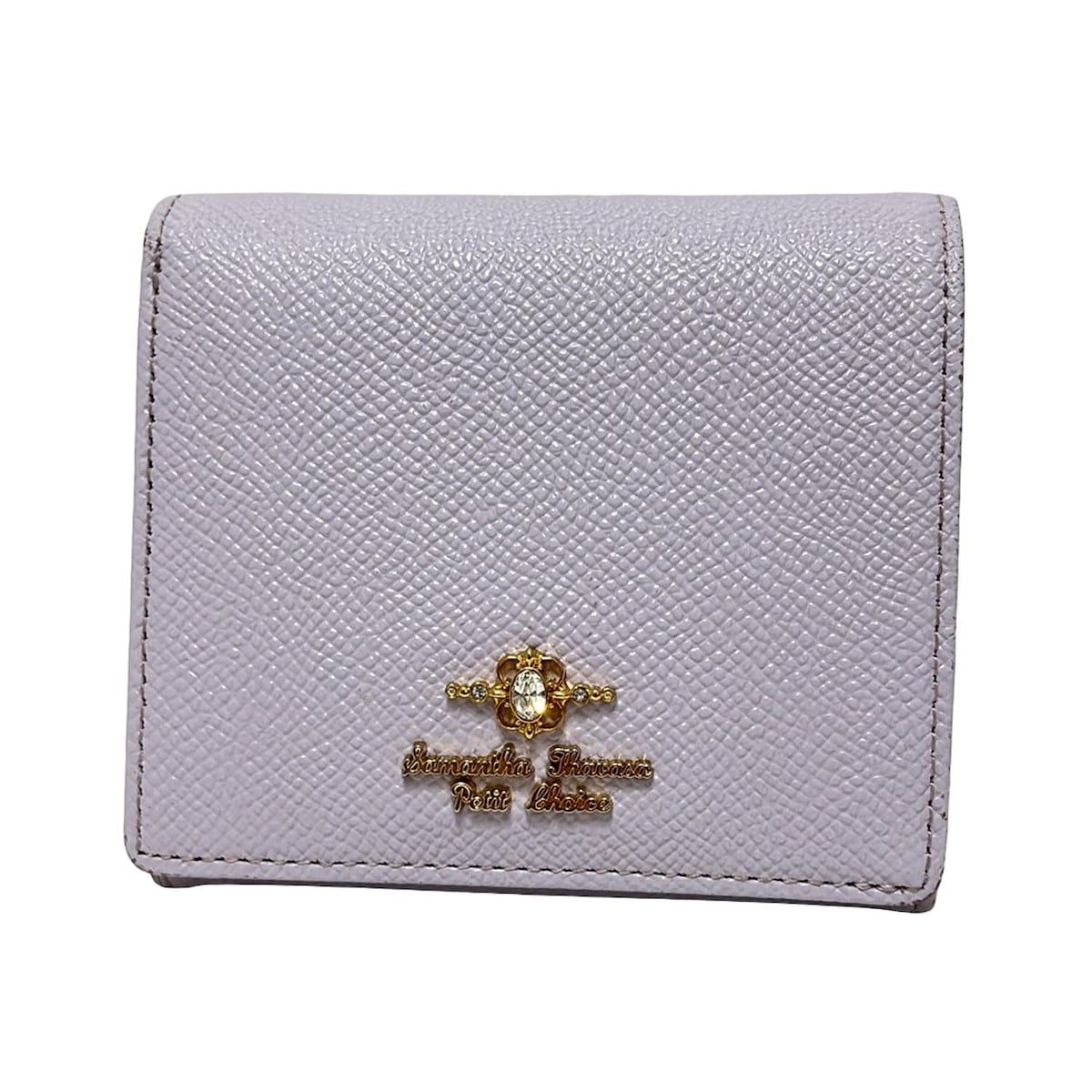 Samantha Thavasa サマンサタバサ 二つ折り財布 ライトブルー 水色