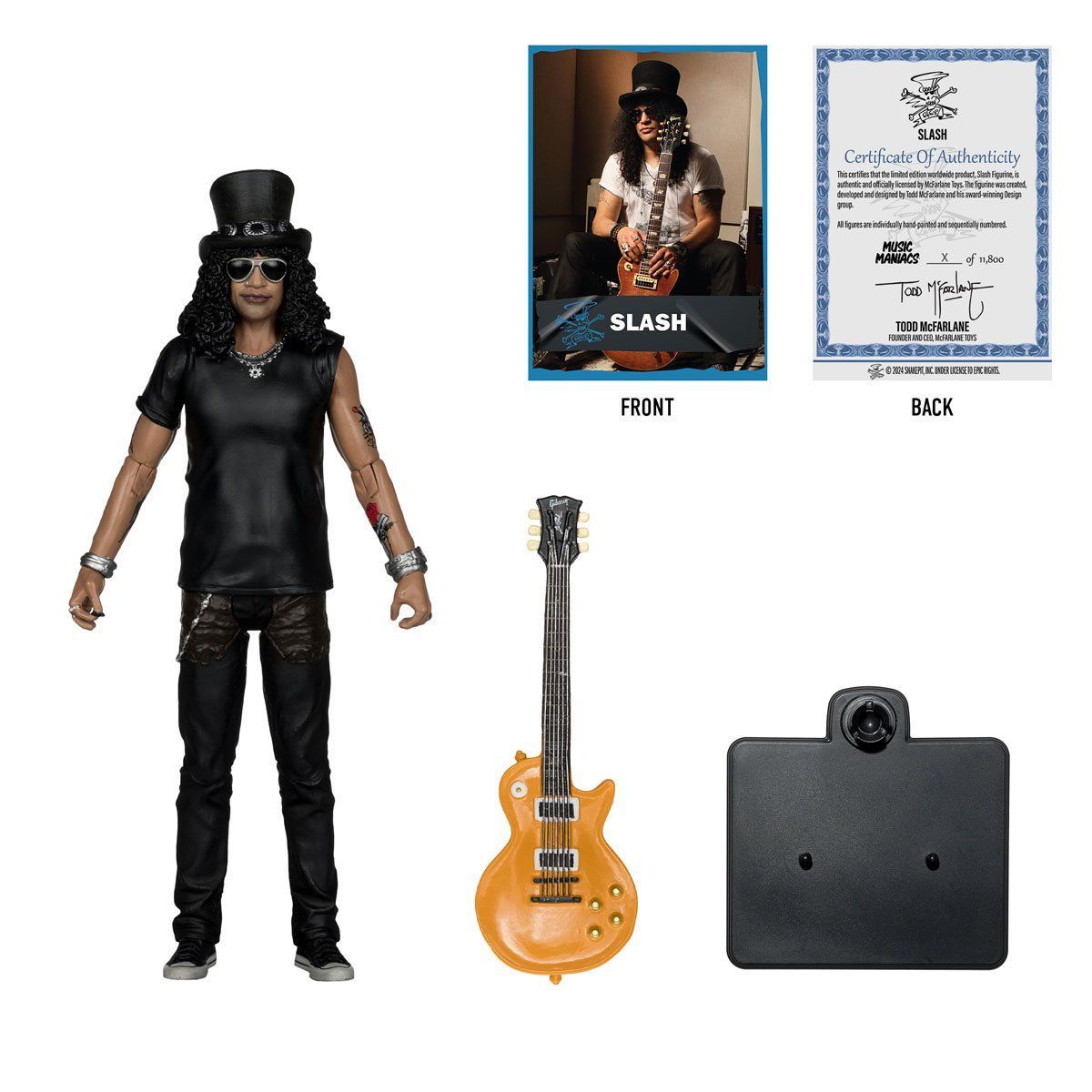 ガンズアンドローゼズ　Guns N' Roses スラッシュフィギュア スラッシュ フィギュア Guns N Roses Slash Slash 6