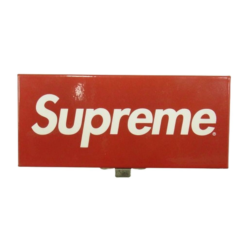 Supreme シュプリーム 17SS Small Metal Storage スモール メタル ストレージ ボックス ツールケース レッド系