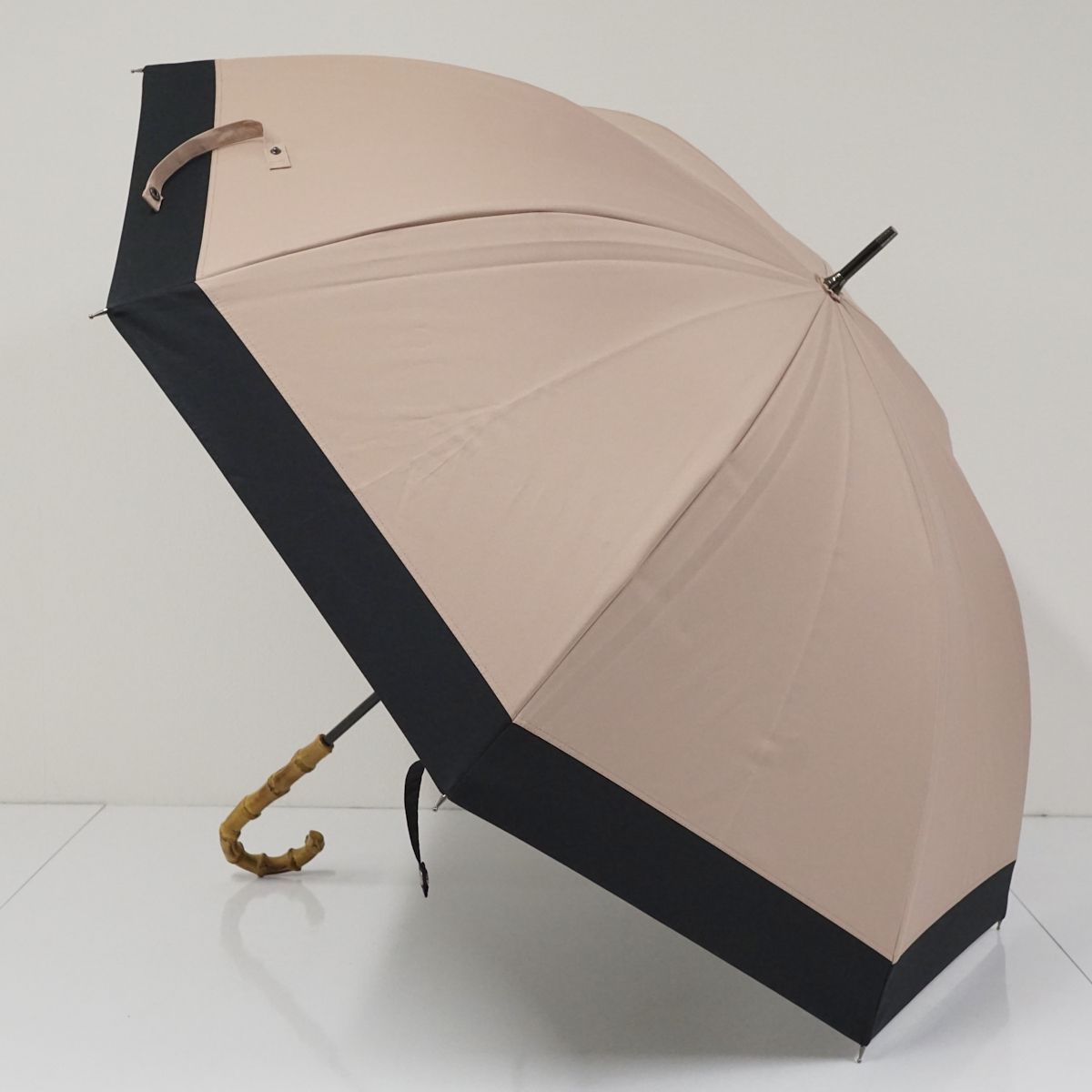 サンバリア100 美品 日傘 サンバリア100 完全遮光日傘 USED美品 ピンク ブラック