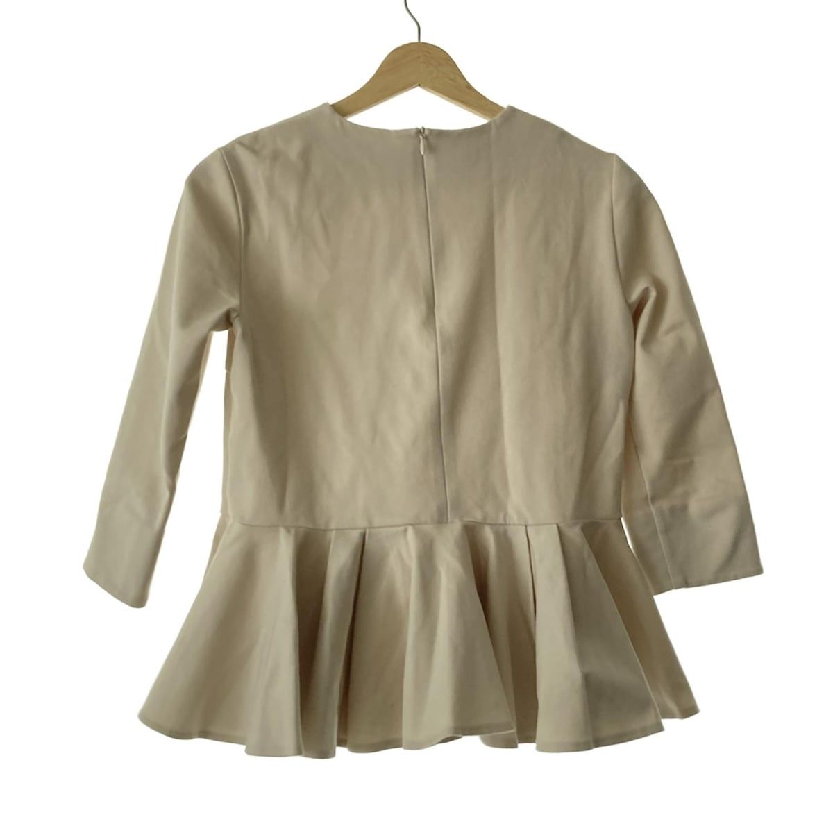 TSURU By MARIKO OIKAWA◆長袖カットソー/FREE/コットン/BLK/BL-2229240 2022 / TSURU By MARIKO OIKAWA / Queenie / BL-22