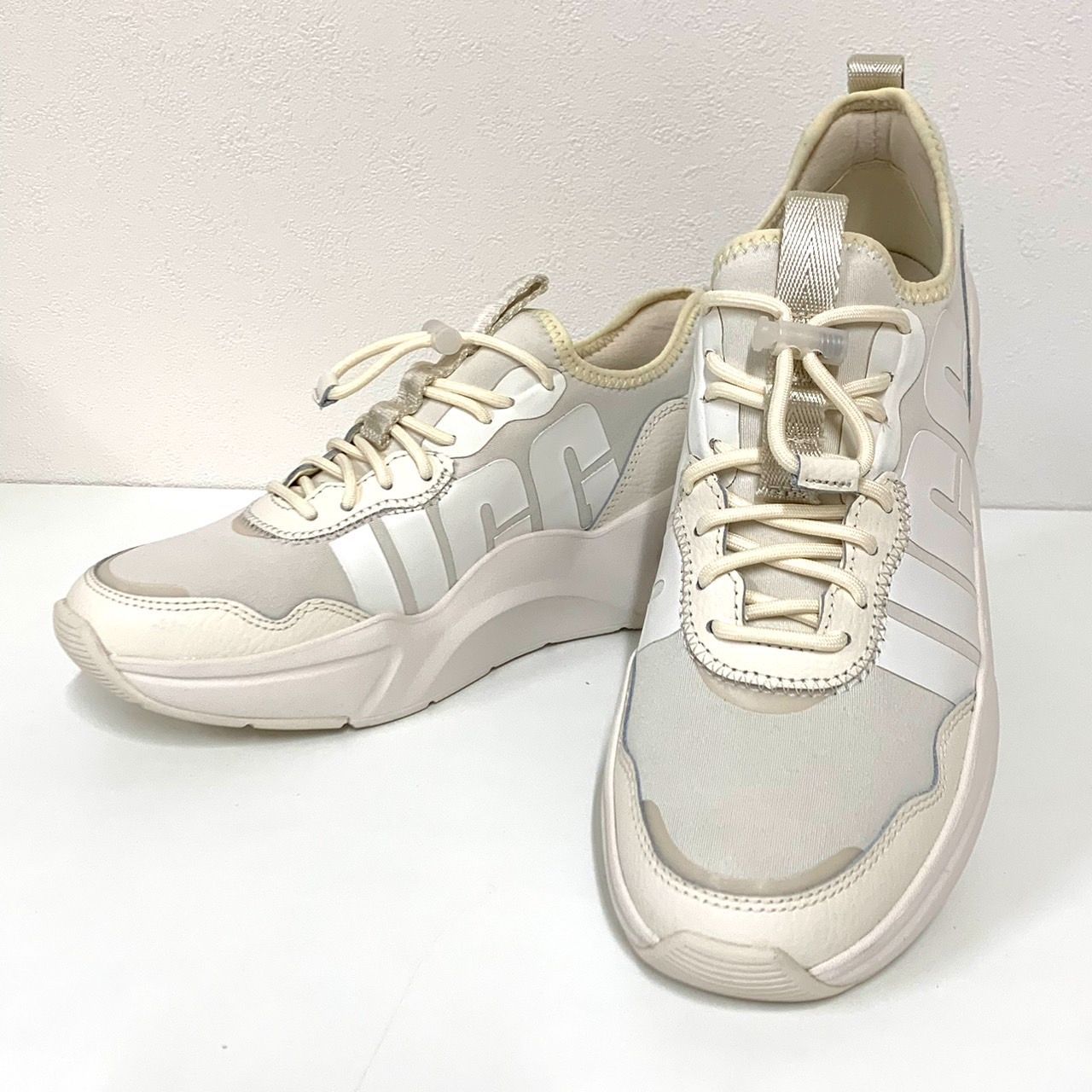 UGG】アグ/LA DAZEスニーカー/23.5cm/ホワイト/1114494/未使用品