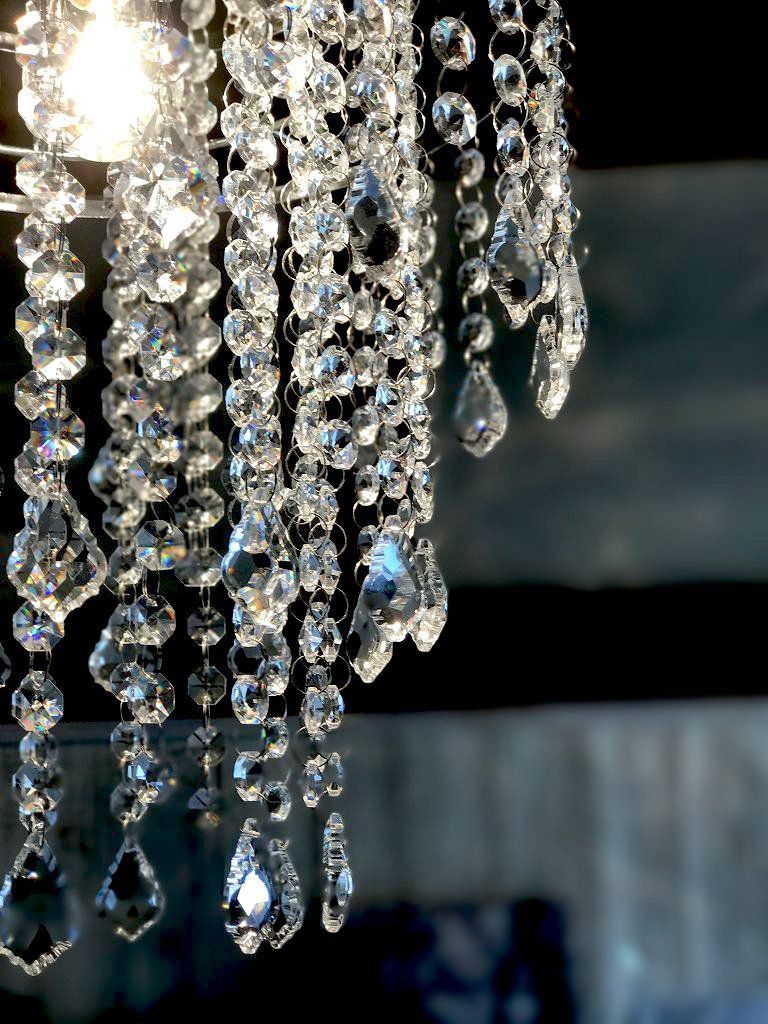 Amazon.co.jp : シャンデリア クリスタル 1灯 北欧 照明 ペンダント