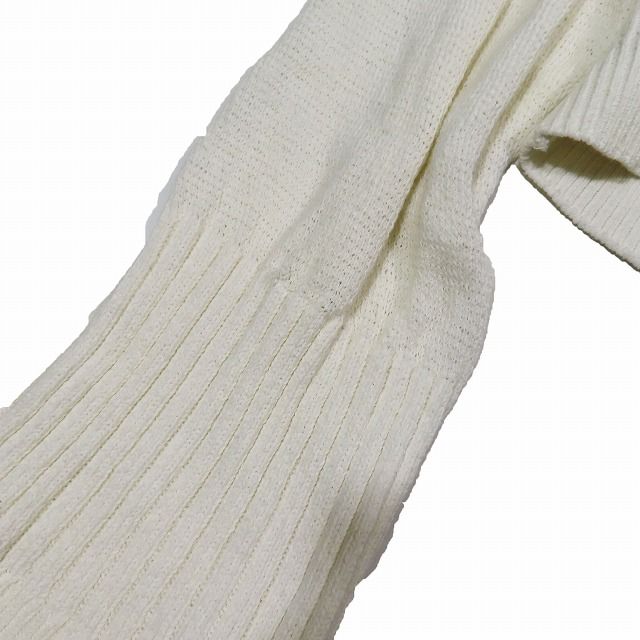CASA FLINE - カーサフライン　ニット　ホワイト CASA FLINE - ALPACA WOOL KNIT PULLOVER / アルパカウール