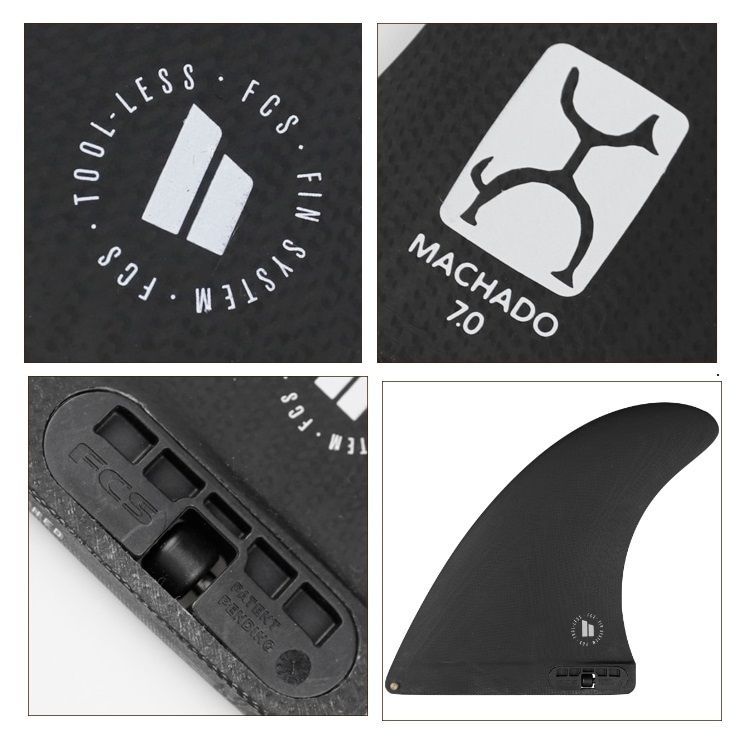 送料無料△FCS II ROB MACHADO SUNDAY SINGLE BLACK 7