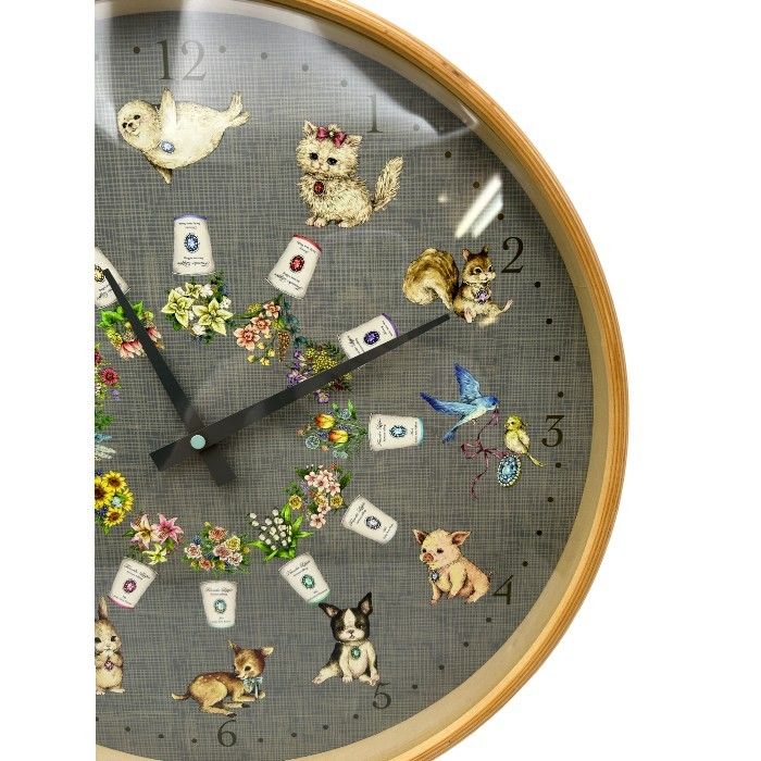 franche lippee フランシュリッペ フォーチュン 壁掛け 時計 動物  