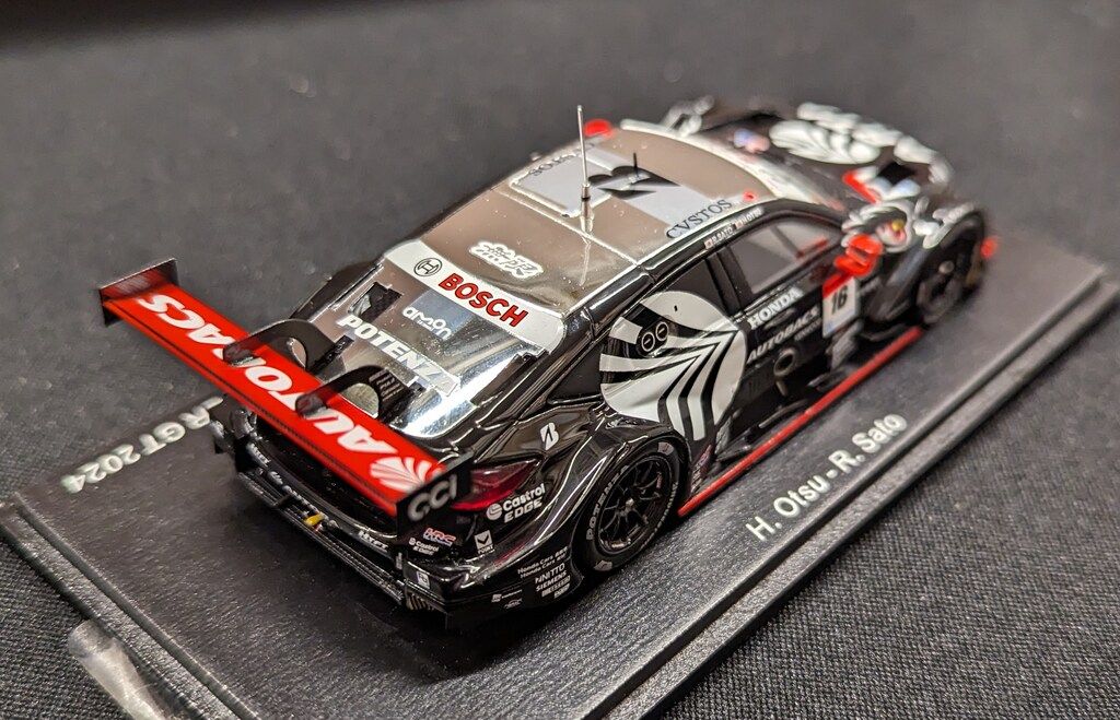 Spark model 1/43 ARTA MUGEN CIVIC TYPE R-GT No.16 ARTA GT500 高