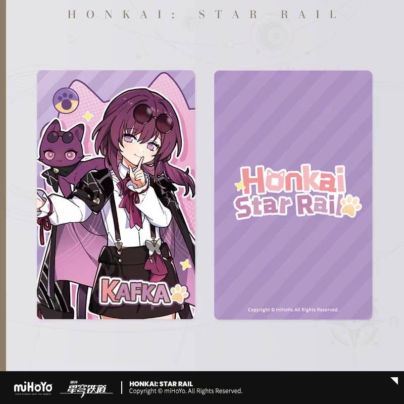 崩壊スターレイル カフカ ゼーレ 公式正規品 コレクションチケット ゼーレ 景元 銀狼 羅刹 刃