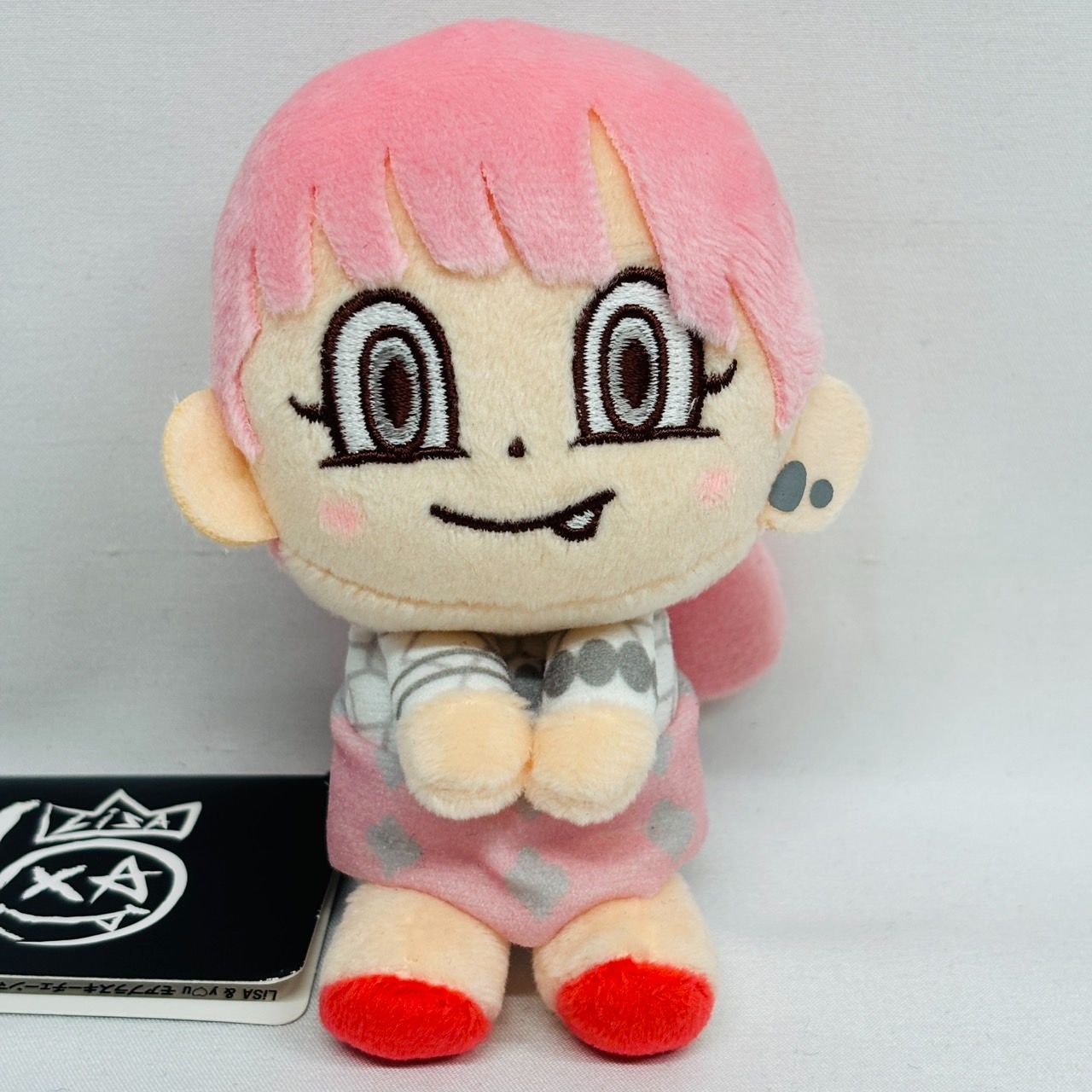 LiSA＆y♡u モアプラスキーチェーンマスコット ぬいぐるみ 全5種 ① LiSA＆y♡u モアプラスキーチェーンマスコット ぬいぐるみ 全5種