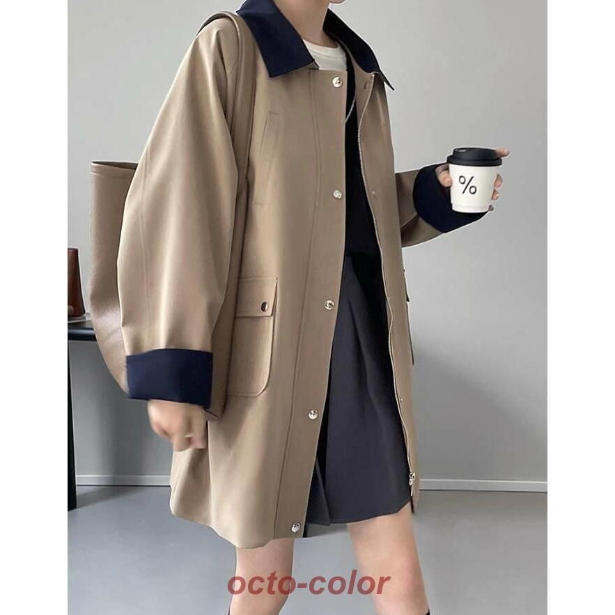 ミドル丈 春コート
