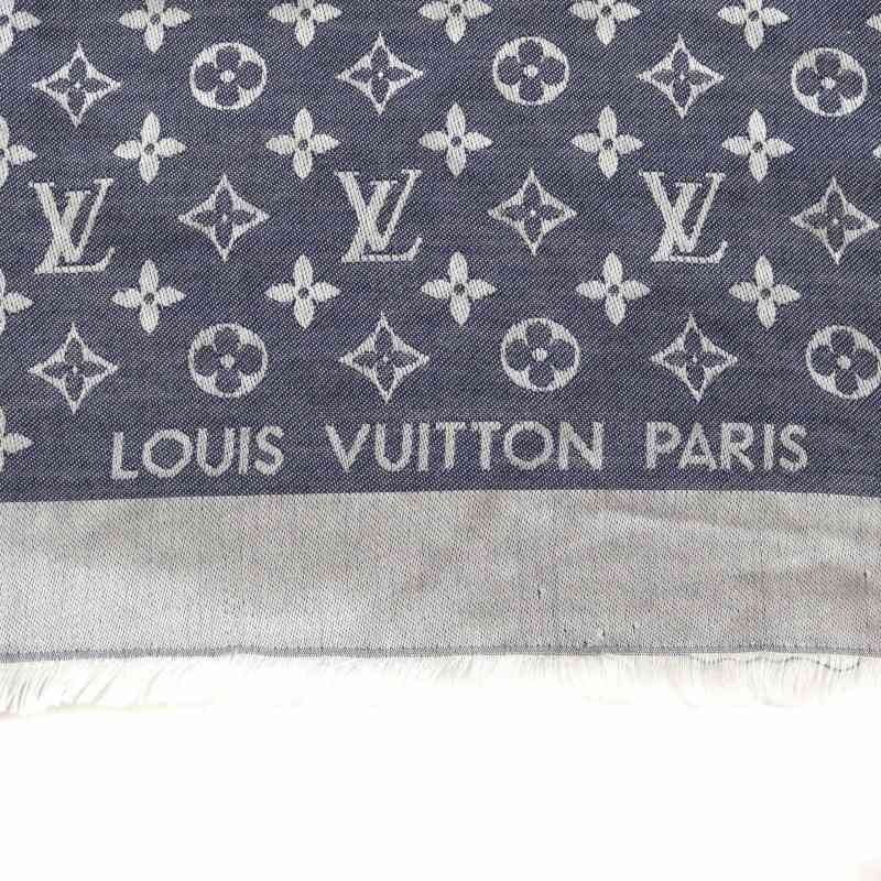 ルイヴィトン LOUIS VUITTON ストール ショール 絹 シルク