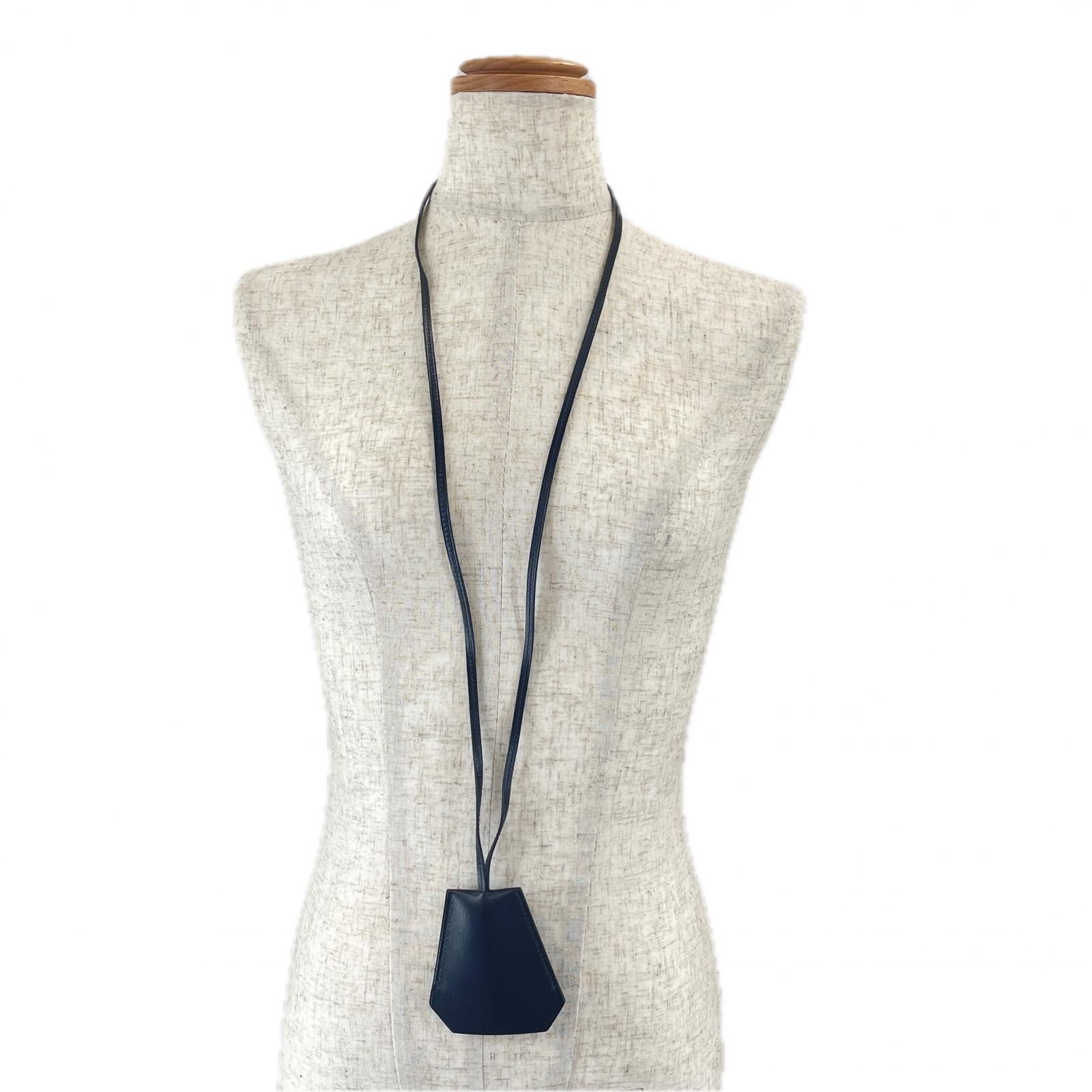 極美品△HERMES エルメス マルジェラ期 クロシェット レザー