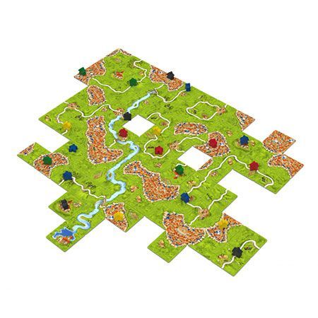 Carcassonne ボードゲーム (ベースゲーム) ファミリーボードゲーム