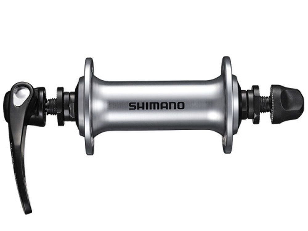 【数量限定】ブラック/シルバー HB-RS400 スポーク穴数:28H/32H/36H フロントハブ シマノ(SHIMANO)