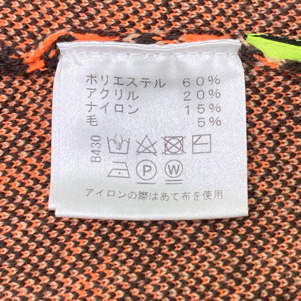サイズ：40 VIVA HEART ビバハート ; 裏地付 ニットスカート ロゴ総柄 ブラウン系 [240101436123] ゴルフウェア レディース ストスト VIVA HEART ビバハート ; 裏地付 ニットスカート ロゴ総柄