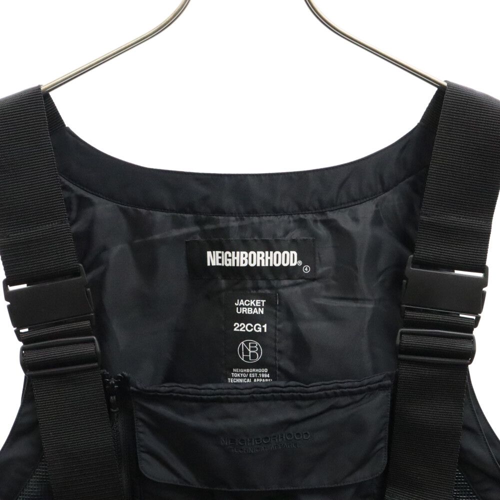 NEIGHBORHOOD (ネイバーフッド) 22SS TOOL POCKET/N-VEST ツールポケット ナイロンベスト ブラック 221TSNH- JKM07 - メルカリ