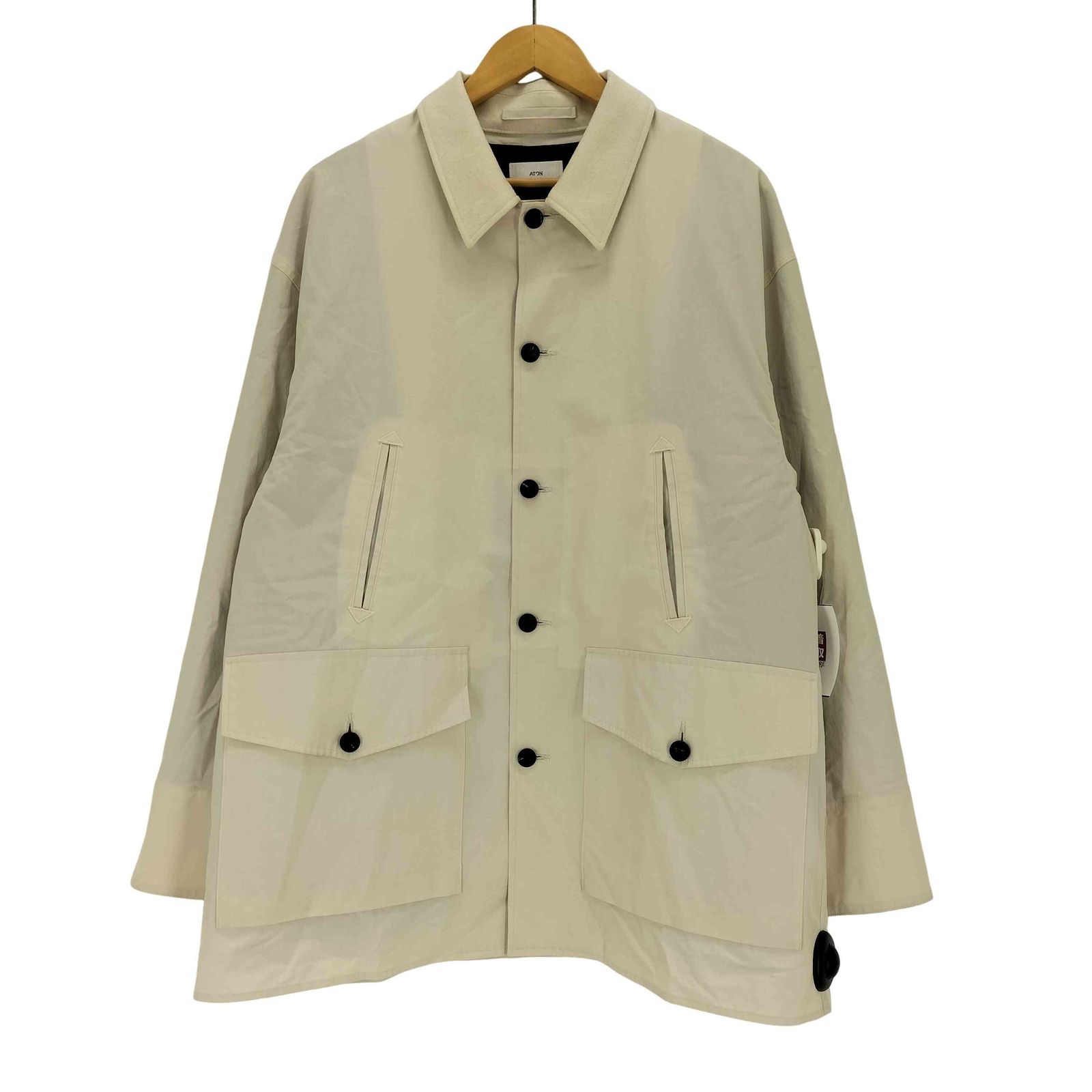 ATON Natural Dyed Weather Safari Jacket