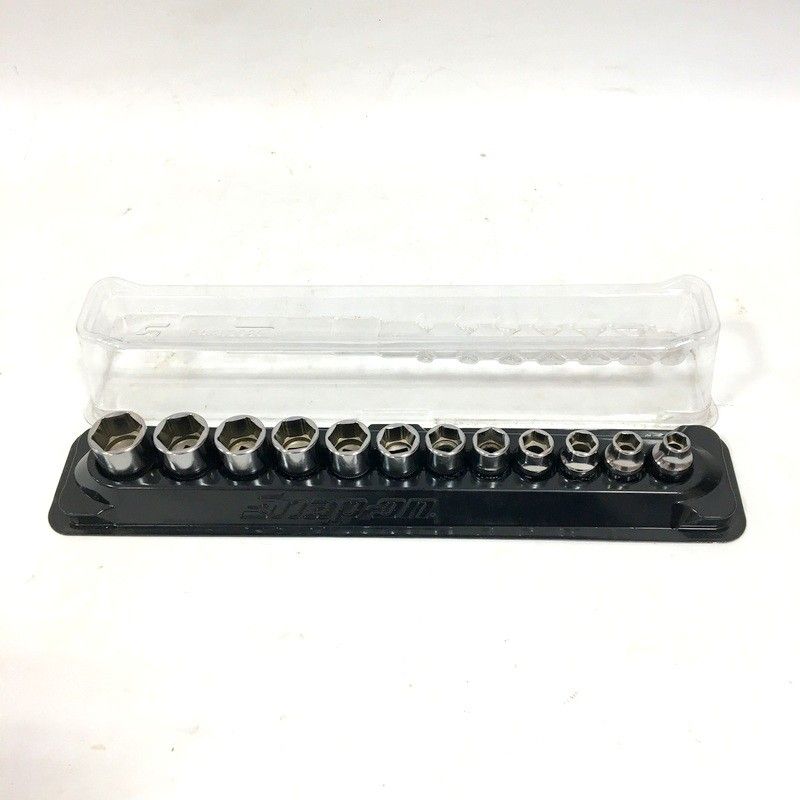 スナップオン PAKTY231 3|8 ショートソケットセット 6角 12P シャローソケット マグネットトレイ 整備 工具 Snap-on △ DW3124